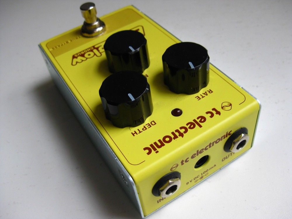 TC Electronic Afterglow Chorus Guitar Effect Pedal