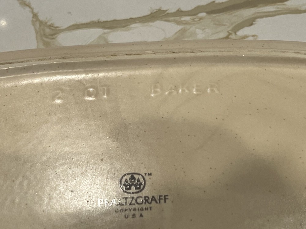 vintage pfaltzgraff 2 Quart Baker Baking Pan Oven Microwave Remembrance pattern