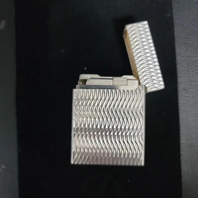 Dunhill Line 1 Silver-Plated Lighter