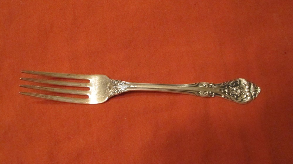 GORHAM STERLING SILVER KING EDWARD FORK NO MONOGRAM