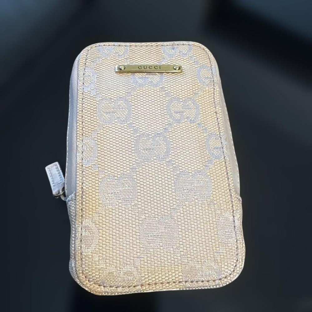 GUCCI Fragment Case 92767 GG Pattern Cigarette Case