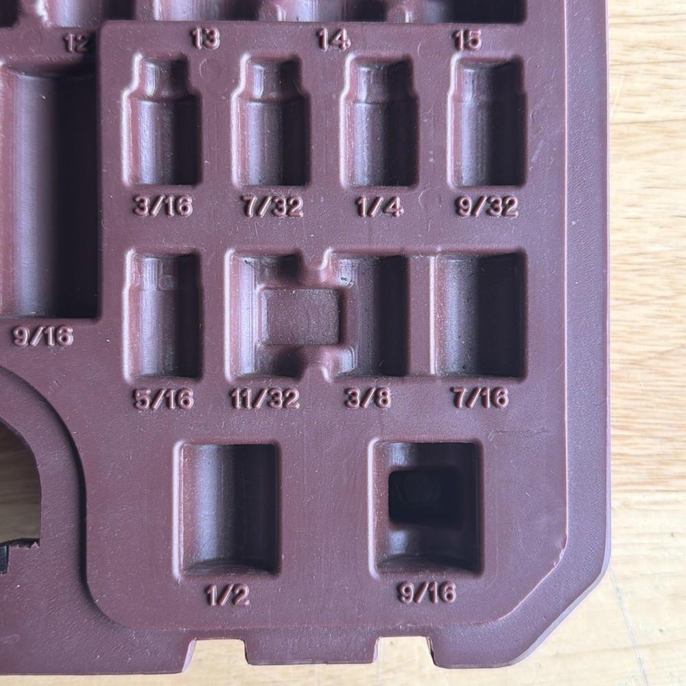 Matco Socket Set Organizer HALF CASE ONLY for Deep Shallow SAE Metric Impact