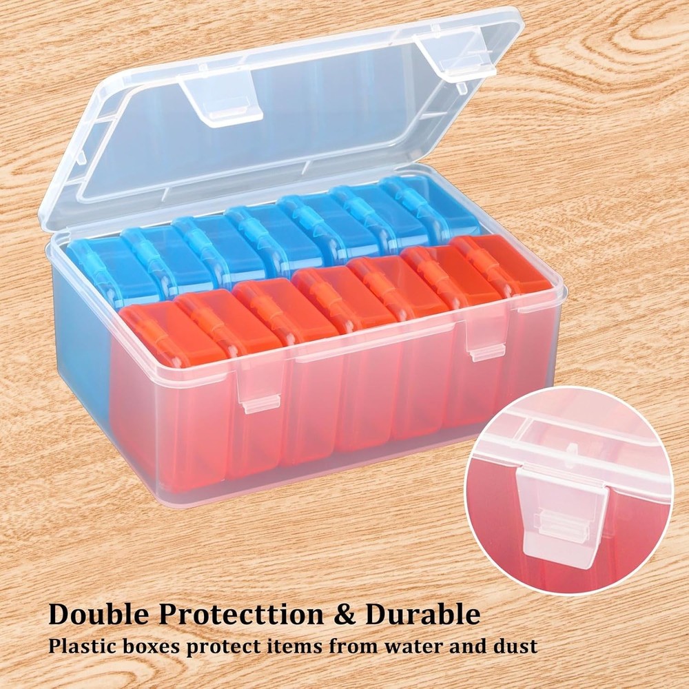 Transparent Craft Supply Case - 45 Mini Boxes