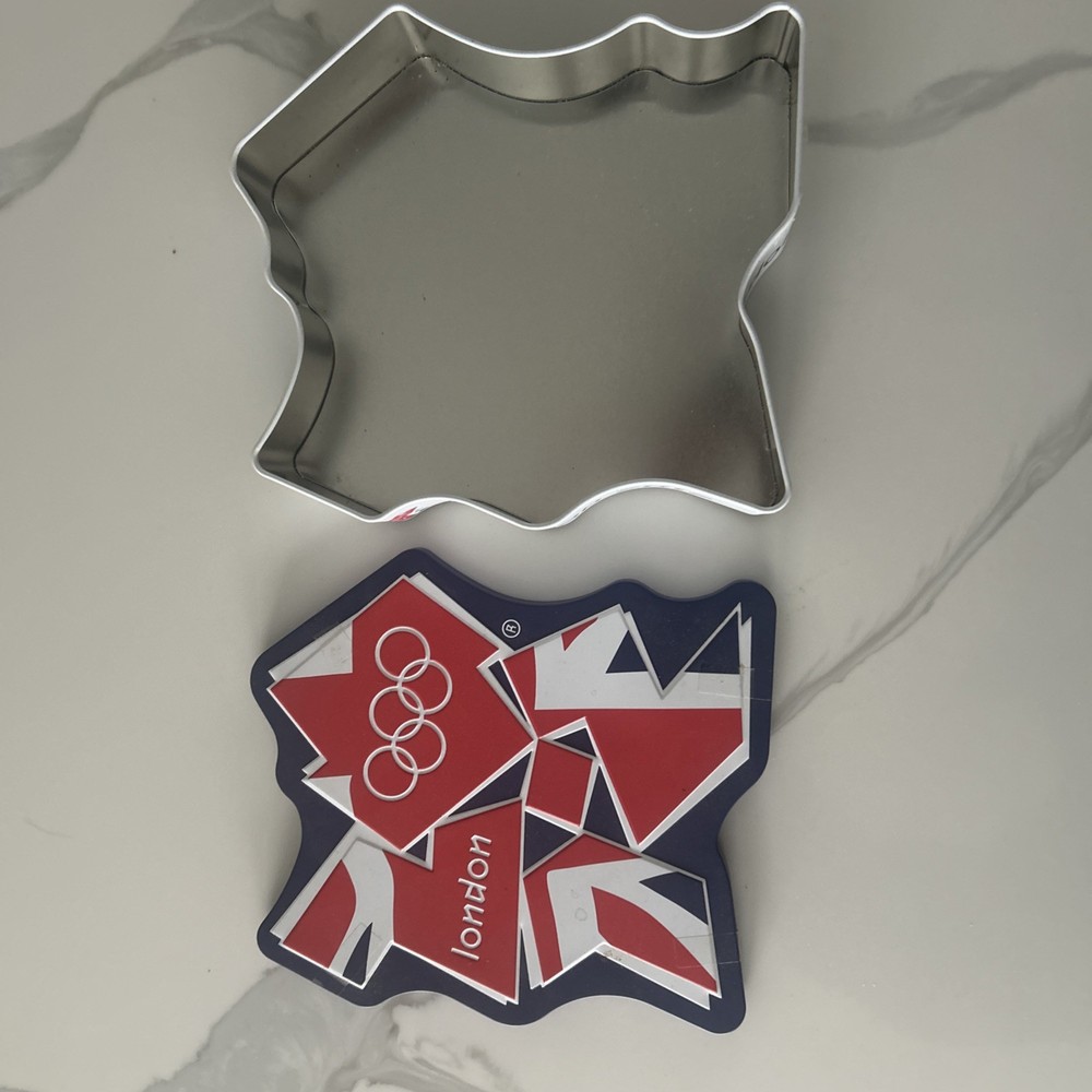 🇬🇧London 2012 Olympics Biscuit Tin Empty🇬🇧