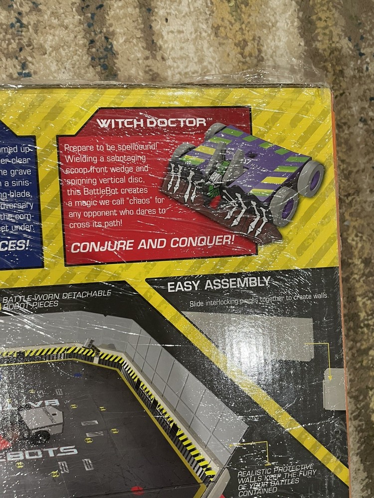 New HEXBUG Battlebots Arena (IR) Playset Head To Head Remote Control Combat