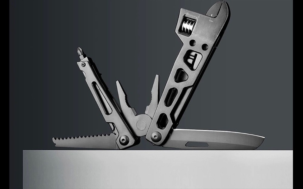Wrench Screwdriver Knife Multi Function Tool Travel Bicycle Emergency Survival
