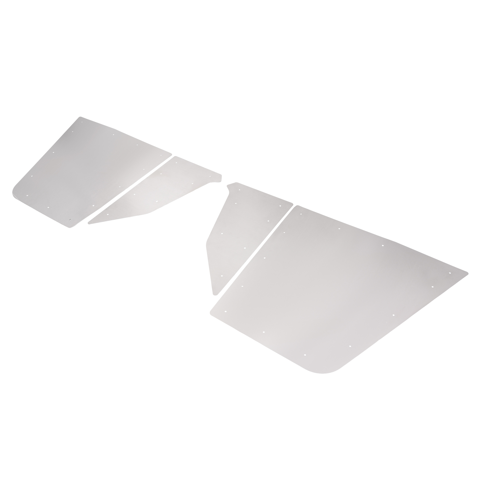 Aluminium+Steel Silvery Full Door For Kawasaki Teryx 750 2008-2013