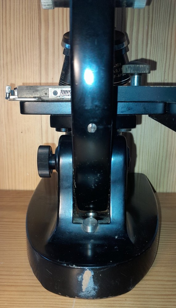 Vintage GRAF APSCO Microscope West Germany