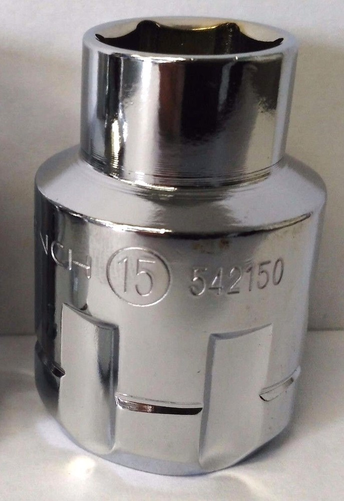 GearWrench EHT542150GR 15mm Vortex Socket 1/2" Drive