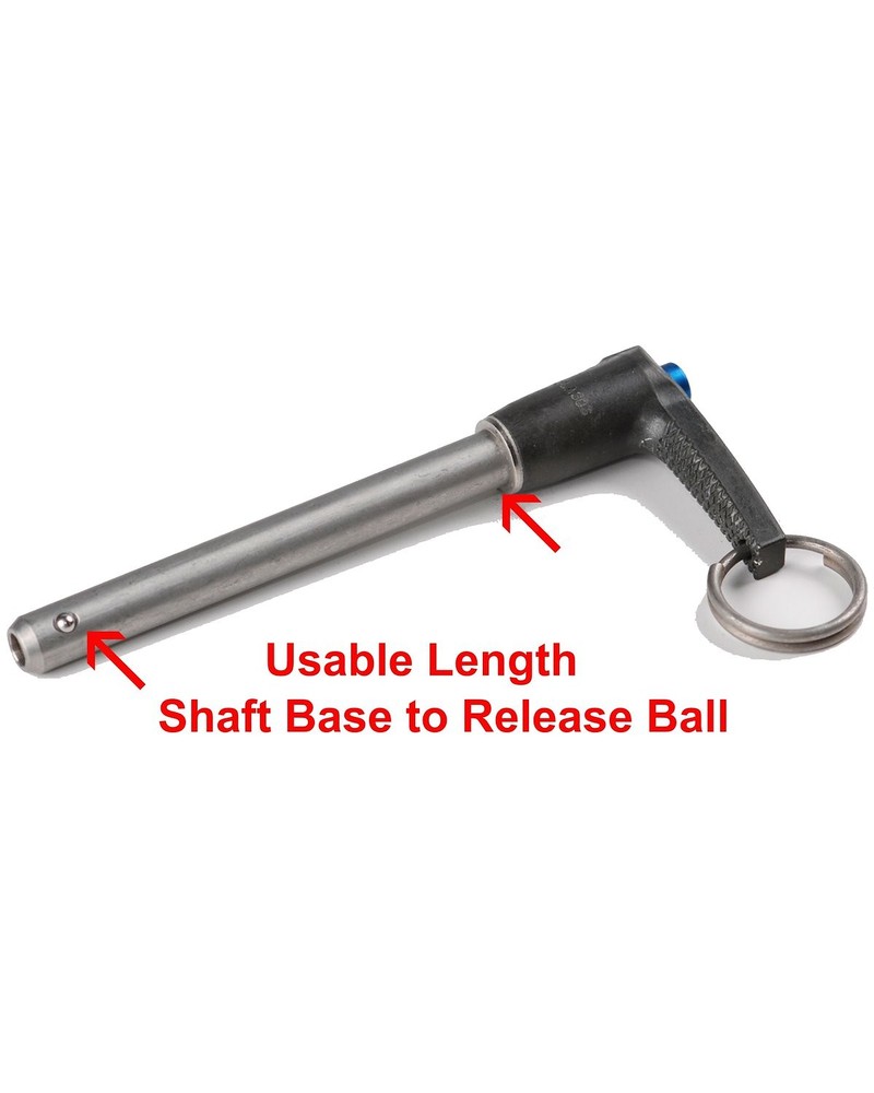 JEGS 82017 Push Button Quick Release Pin
