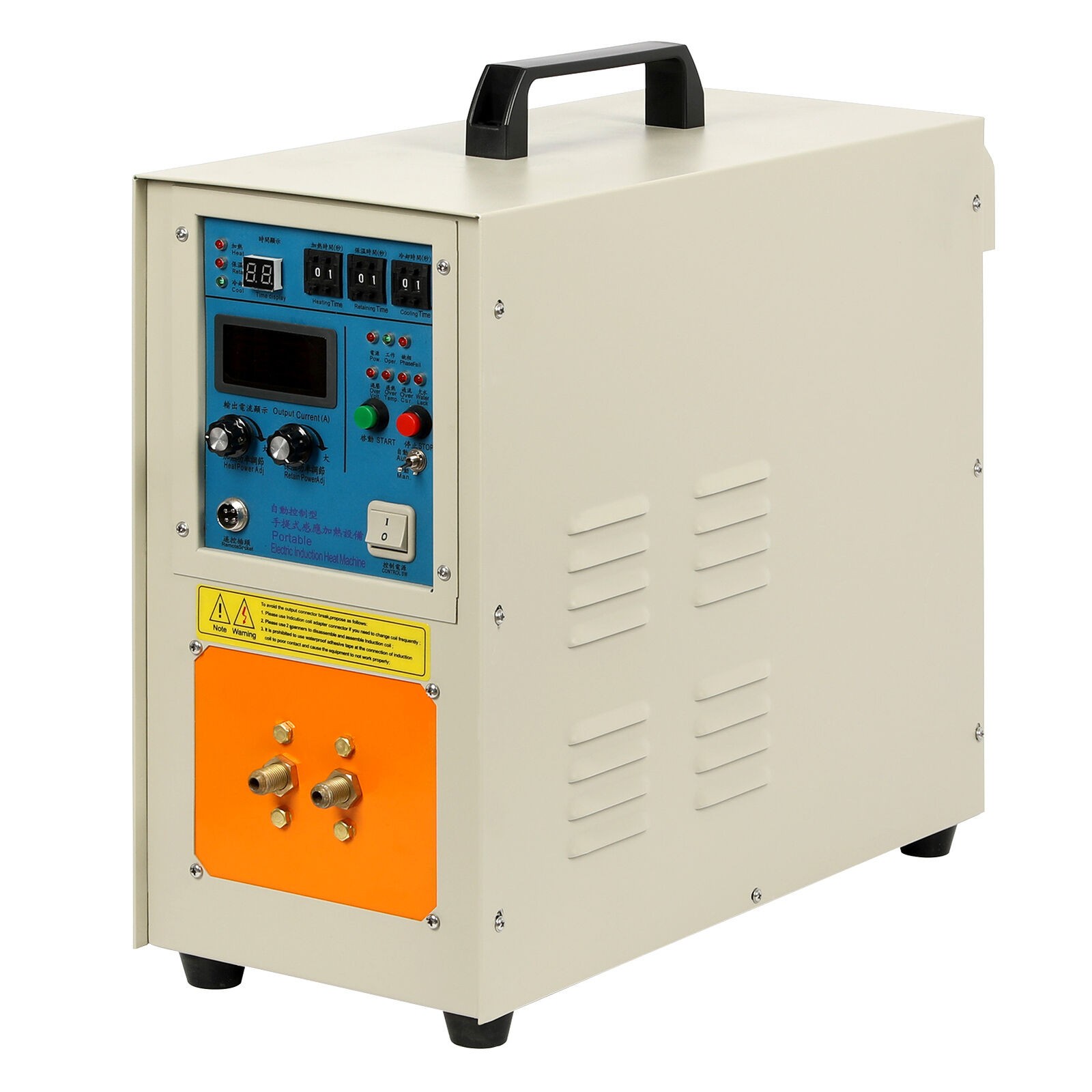 220V Melting Furnace 30-100 KHz 15 KW High Frequency Induction Heater Furnace