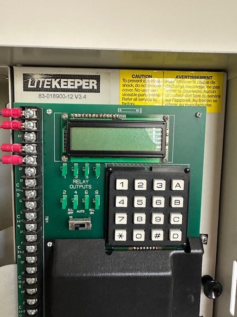 PCI LiteKeeper Lighting Control Panel 01-018900-15 Commercial Controller