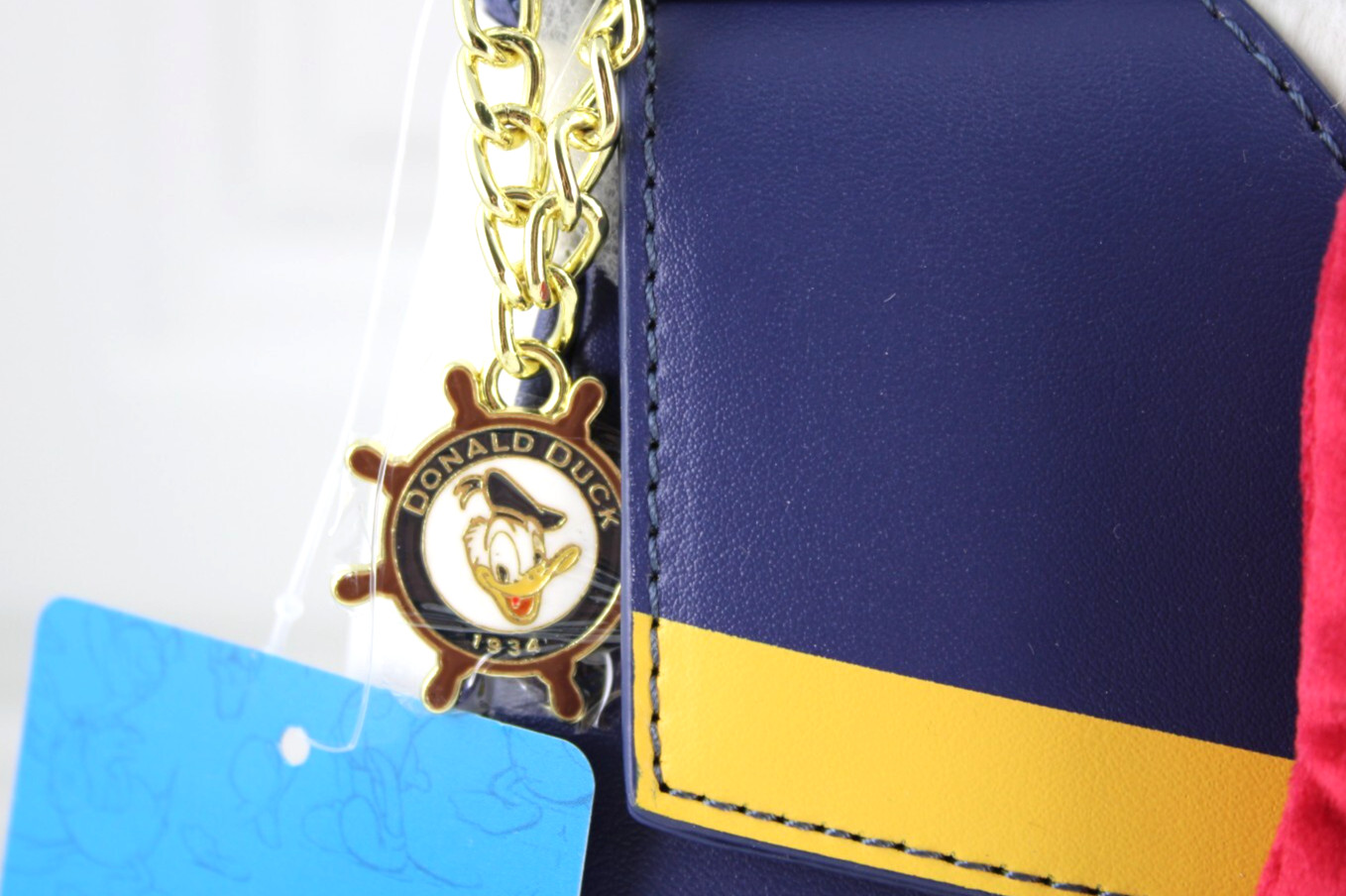 Disney Donald Duck Figural Crossbody Bag Her Universe Faux Leather New 2024