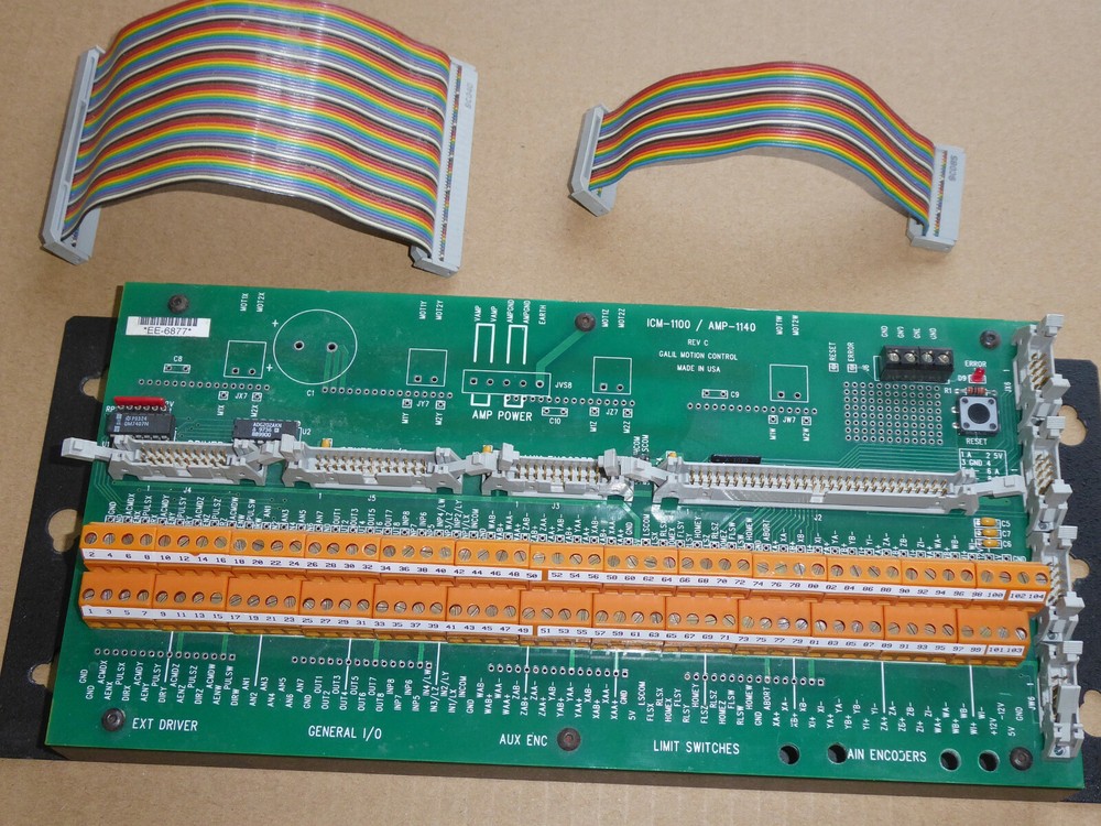 Galil ICM-1100 AMP-1140 Motion Controller Interface for DMC Controllers
