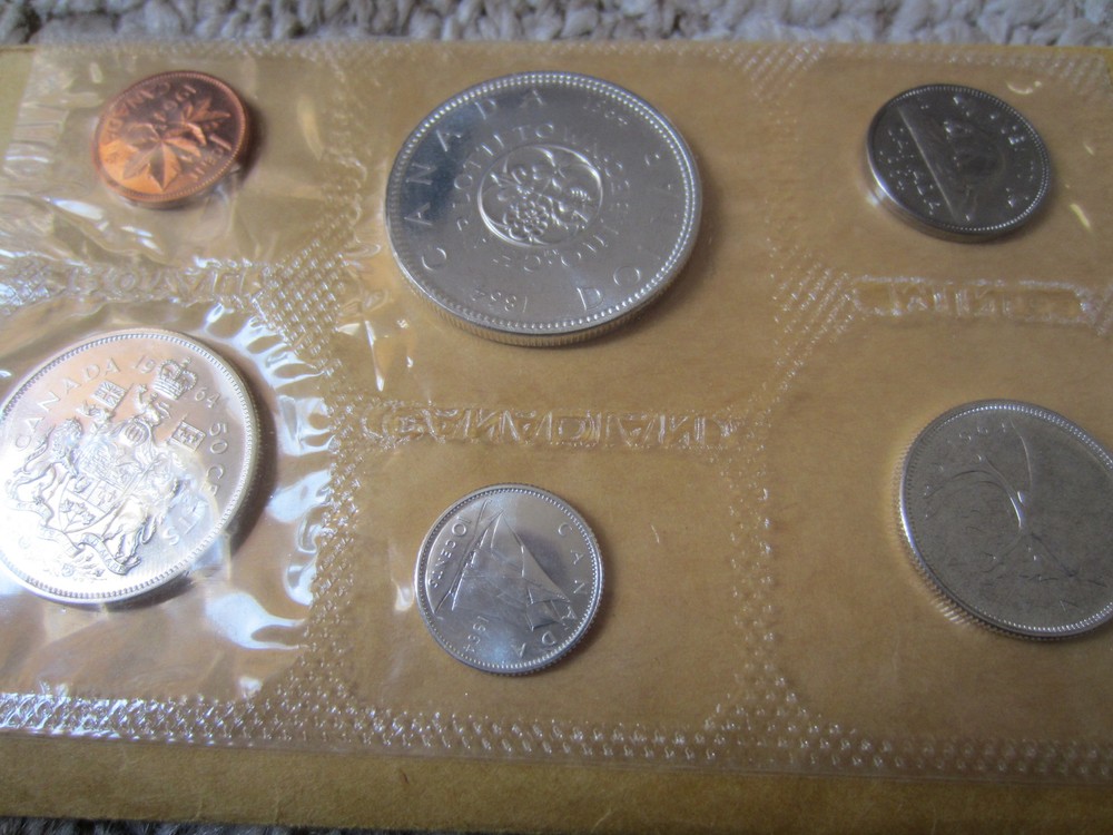 1964 Canada Silver PL Set. Original Mint Packing RJ