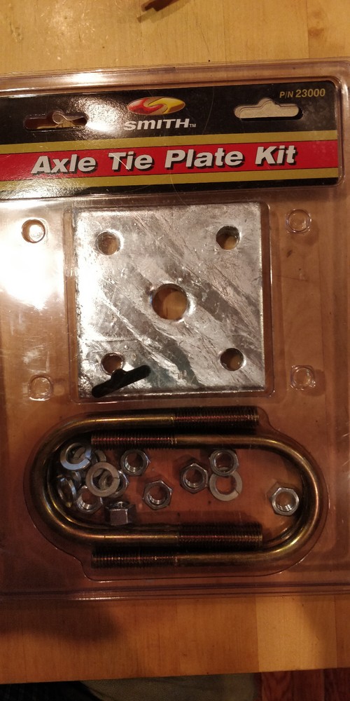 C.E. Smith 1.75" Square Axle Tie Plate Kit