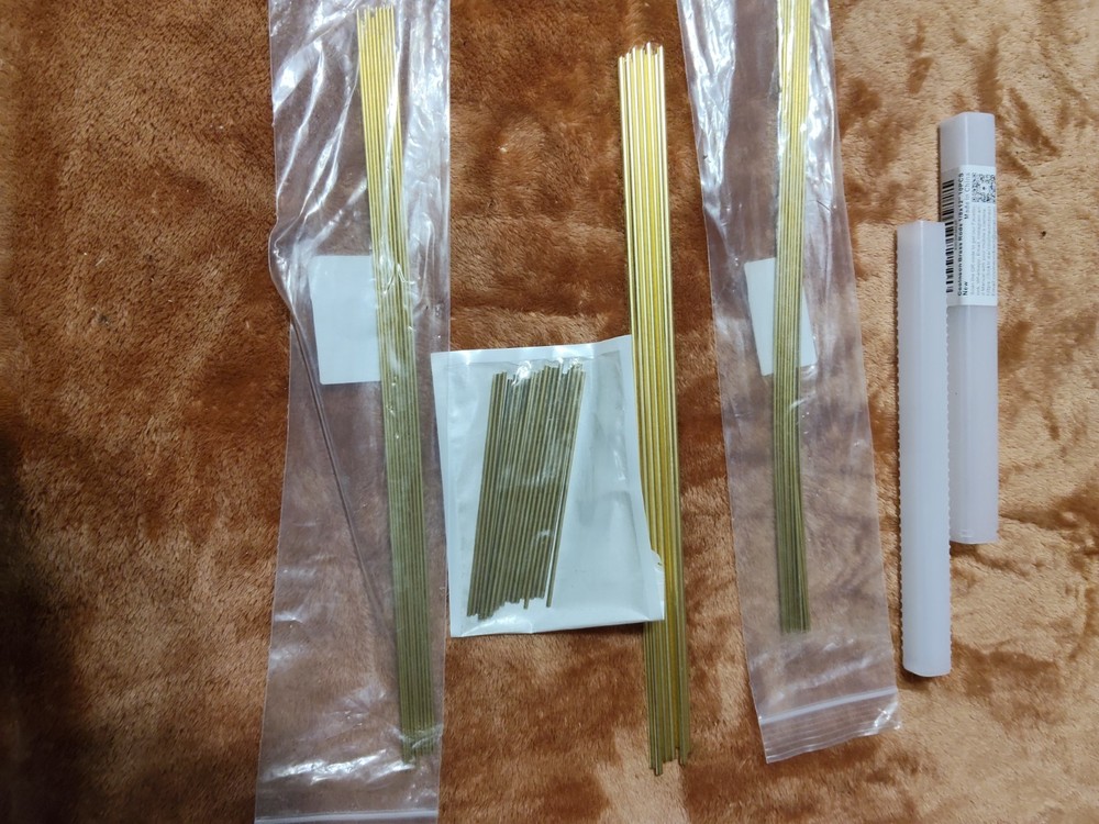 K&S Precision Metals Brass Assortment - Rods, Strips, & Sheets