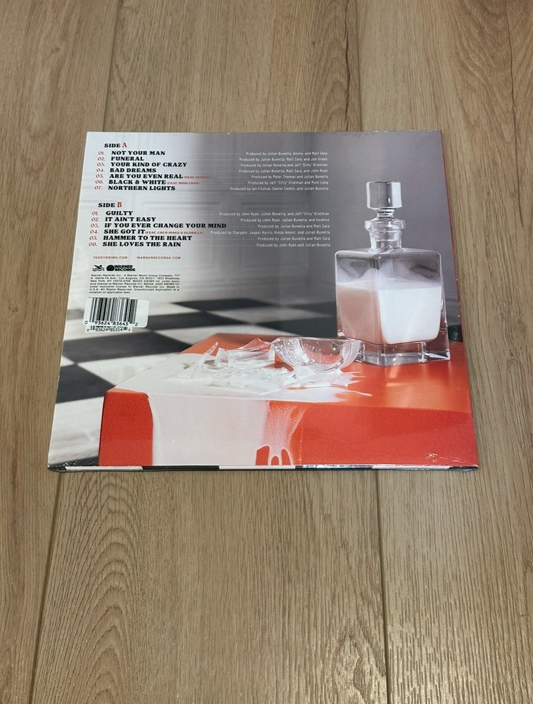 Teddy Swims-SIGNED I've Tried Everything But Therapy-Part 2-Orange Vinyl-SEALED