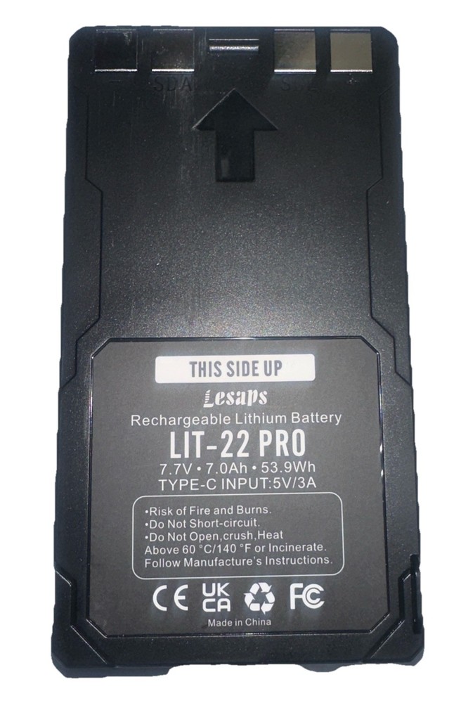 One -  LIT-22 7000mAh Battery for SPYPOINT Flex-M Flex-Plus Flex-S Trail Camera