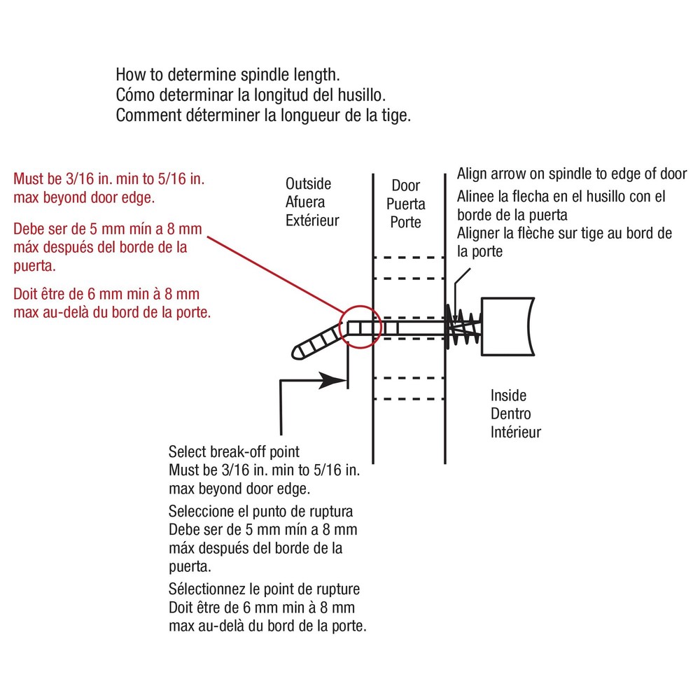 K 5006 Screen/ Storm Door Push Button Latch Set w/ Night Lock – Replace Old o...