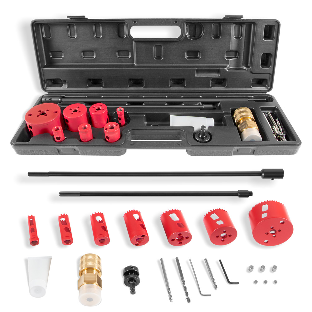 08350 DM3MECH Mechanical Hot Tapping Machine Complete Tool Kit for 3/4"-4" Valve