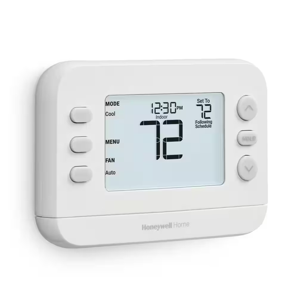 X2P Programmable Thermostat, Conventional/Heat Pump, Flexible Schedule