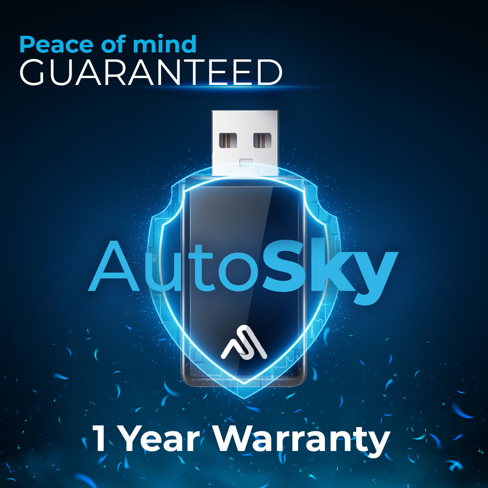 Wireless CarPlay & Android Auto Adapter | Wired to Wireless USB-A/C