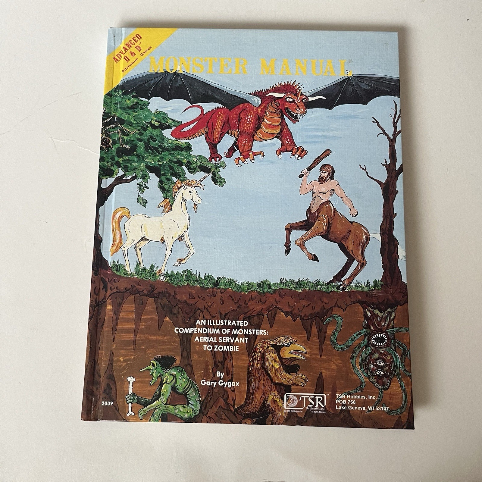 TSR AD&D Monster Manual 4th Edition 1979 Advanced Dungeons & Dragons