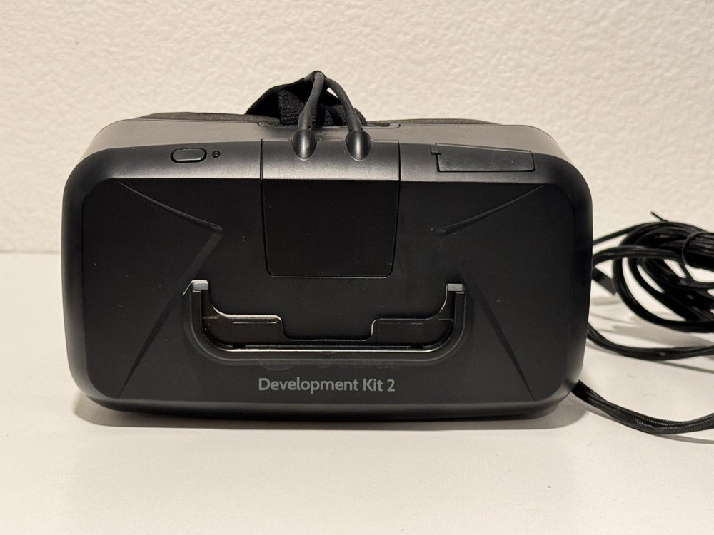 Oculus Development Kit 2 VR Headset + Extras Original Packaging Powers On TESTED