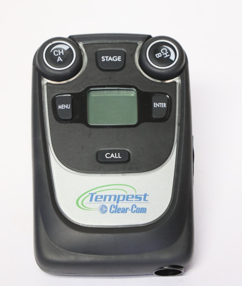 Clear-Com Tempest 2.4GHz 2-Channel Wireless Intercom Beltpack