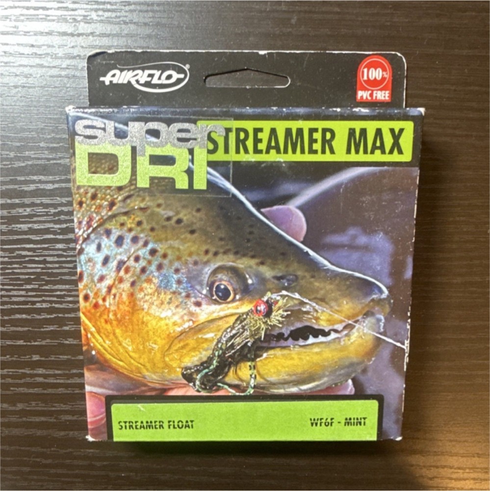 Airflo Super Dri Streamer Max Streamer Float WF6F  Fly Line