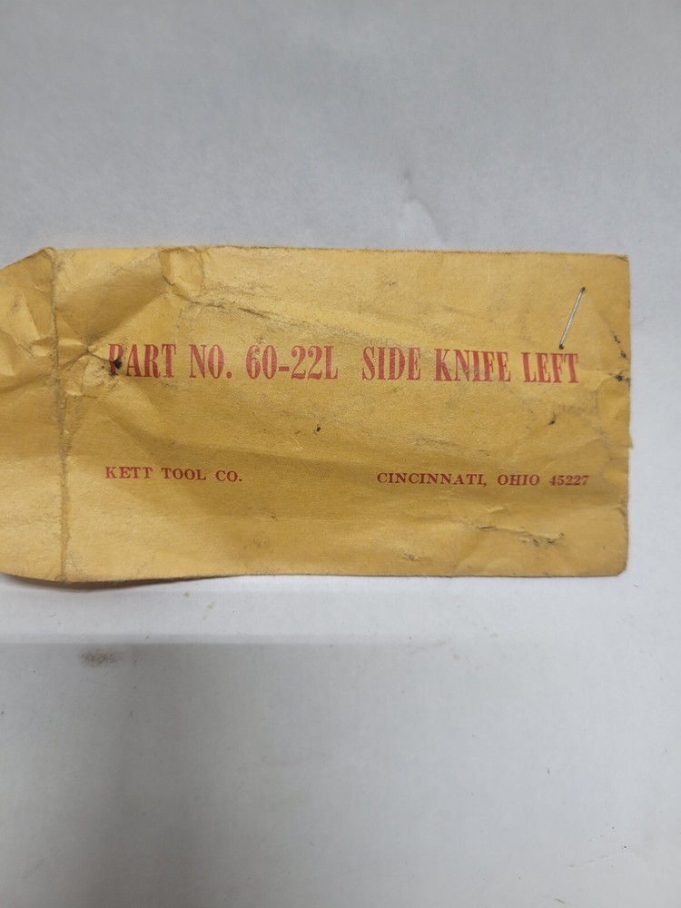 Kett 60-22L Double Cut Shear Side Knife Left