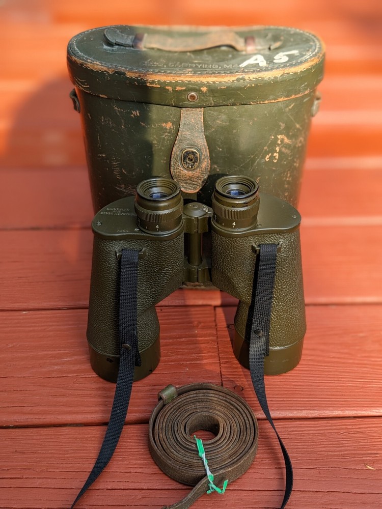 M-16 7x,50 Binocular w/Case: Cleaned & Lubed!