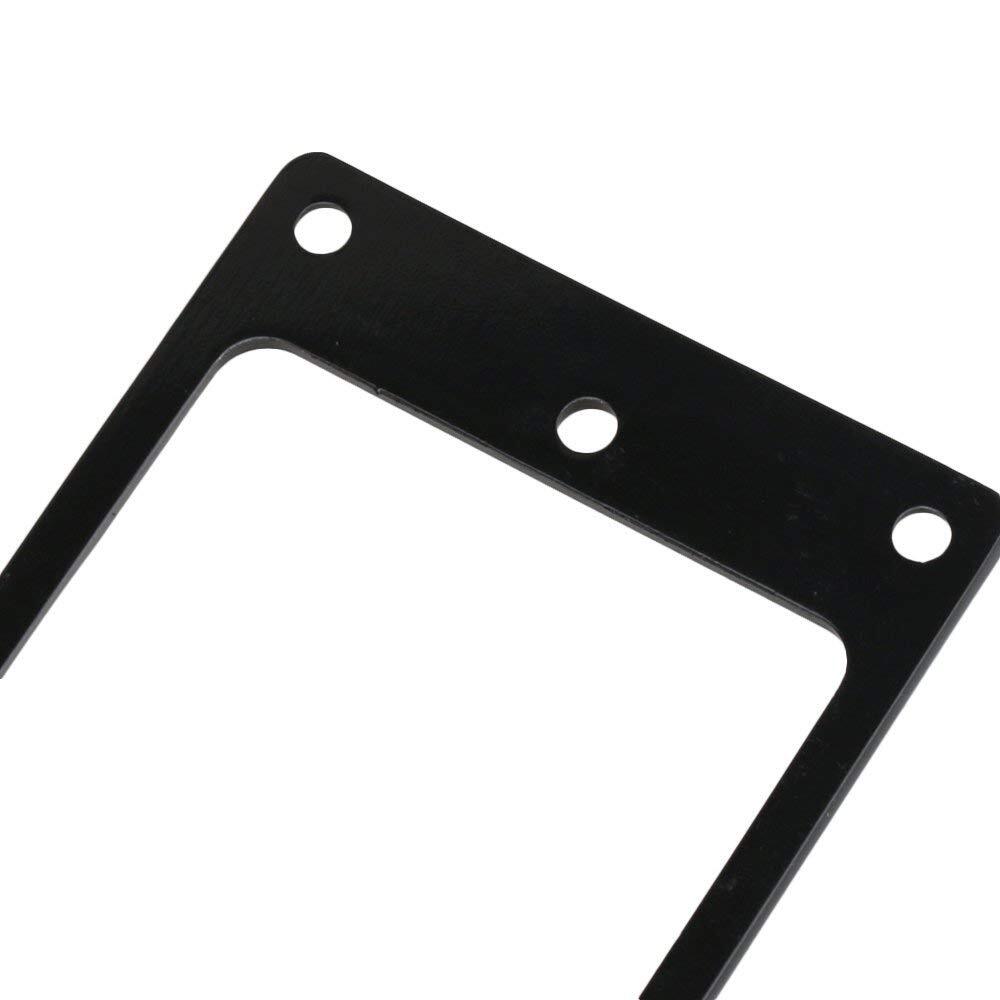4 PCS Metal Pickup Frame for Guitar Black