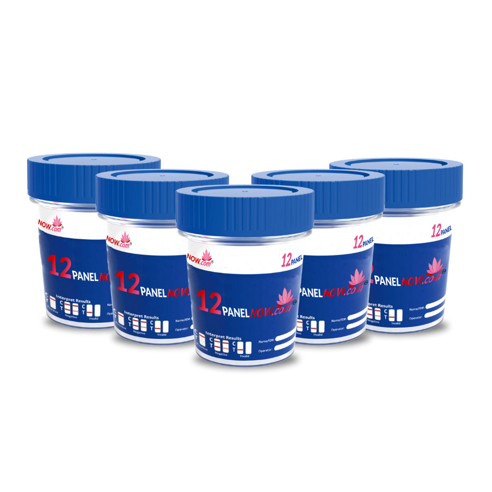 [25 Pack] 13 Panel Urine Drug Test Cup PCP | Professional Use