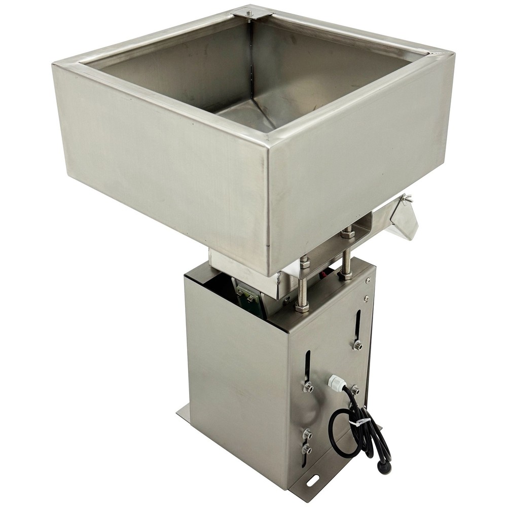 110V Automatic Vibrating Feeder Square Silo Industrial Vibratory Feeding Device