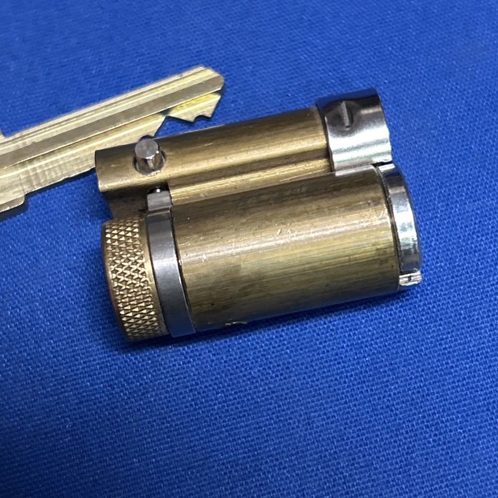 New Schlage Silver interchangeable core with 3 C123 keys one is control