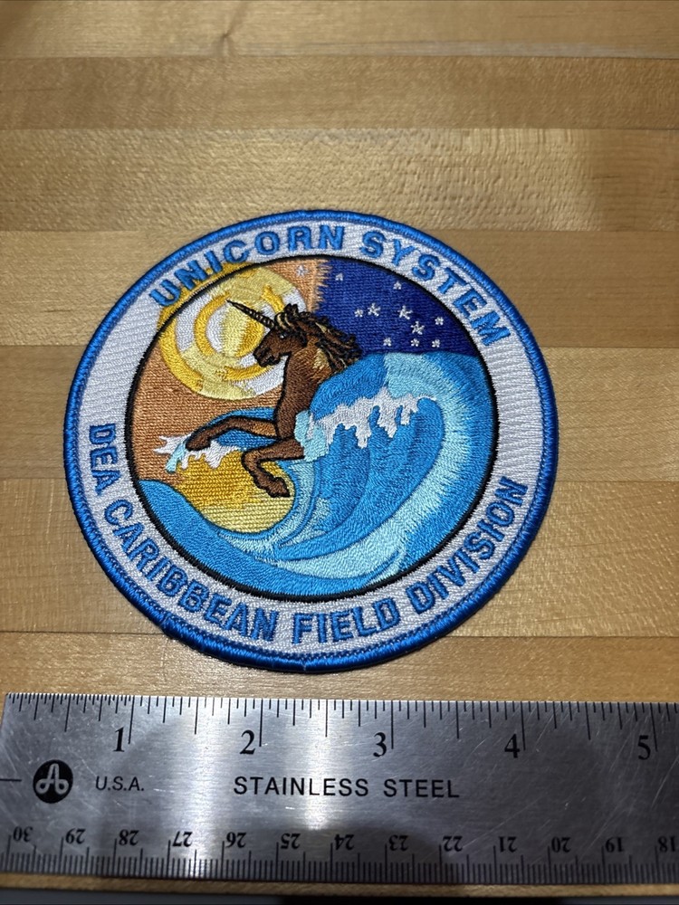Drug Enforcement Administration Caribbean Field Division Unicorn System Patch