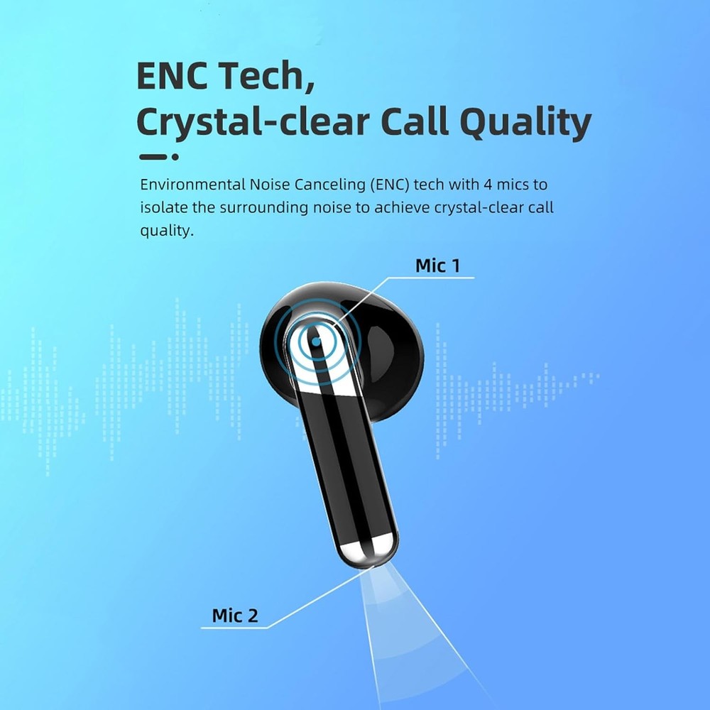 Language Translator Earbuds, Multifunctional Bluetooth Earphones...
