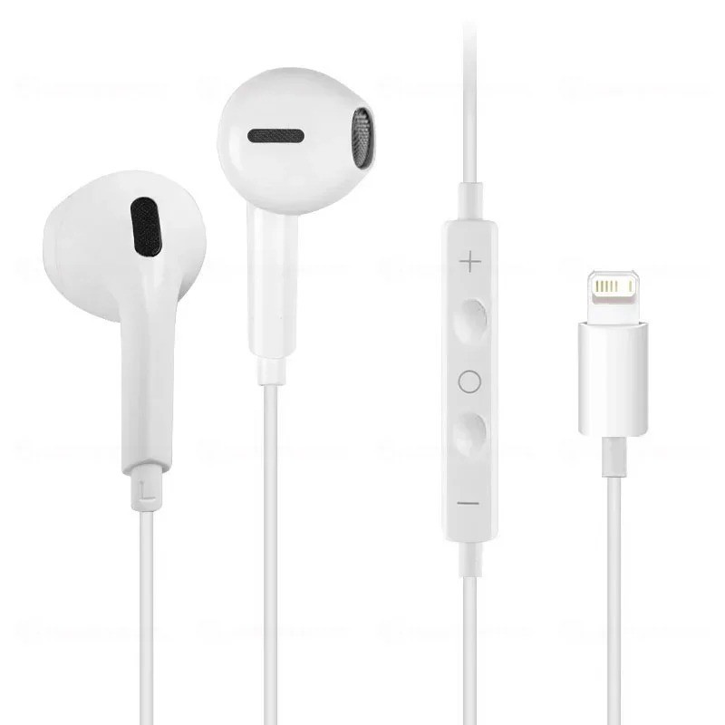 iPhone Wired 3.5mm Headset Earbud Headphones for 8-14