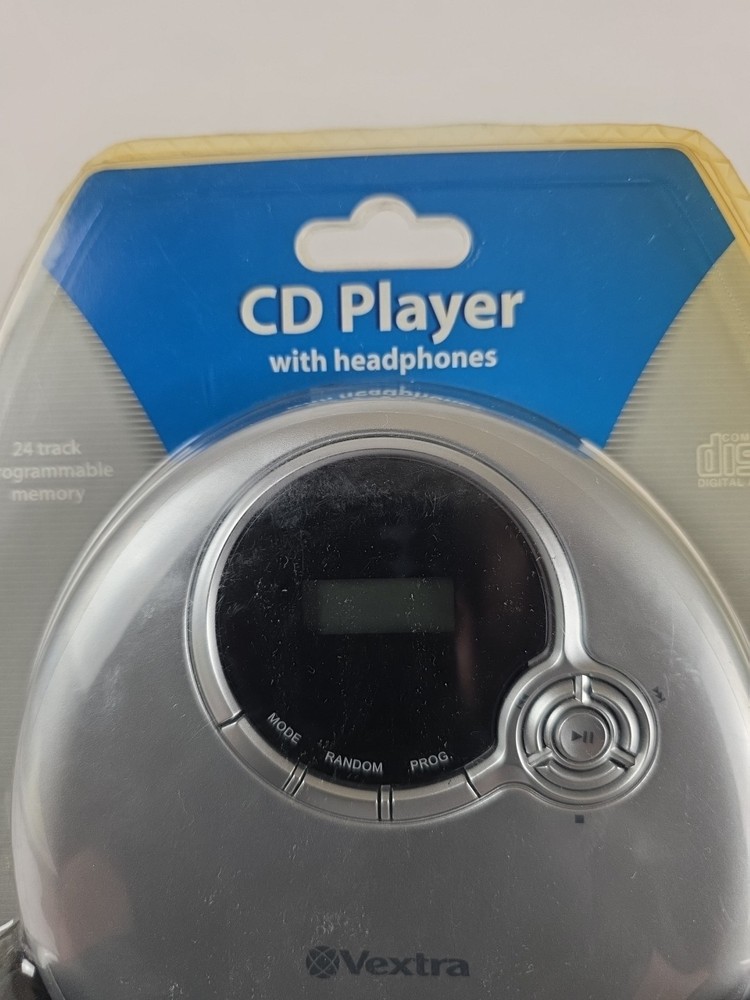 Vintage Vextra CD Player NEW/SEALED Programmable Memory Silver