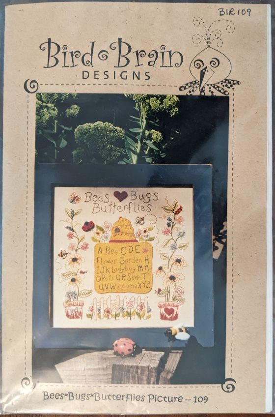 Bird Brain Designs - Bees Bugs Butterflies BIR109 - Pattern
