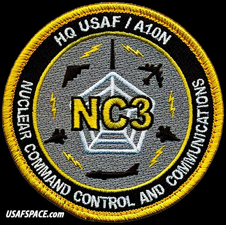 US AIR FORCE-HQ- A10N -NC3- NUCLEAR COMMAND CONTROL - USAF ORIGINAL VEL PATCH