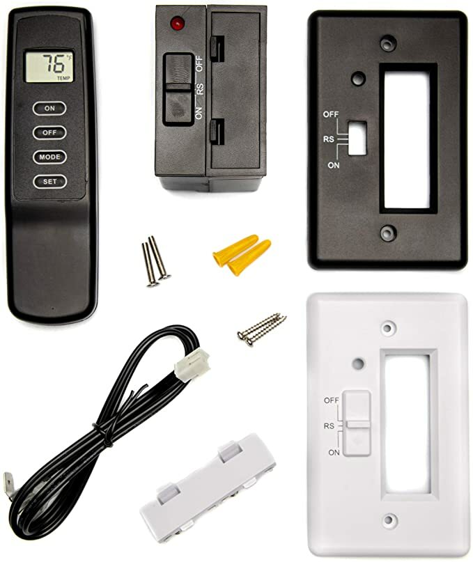 Fireplace Thermostatic Remote Control Kit, Skytech Compatible, W/Batteries, NEW!