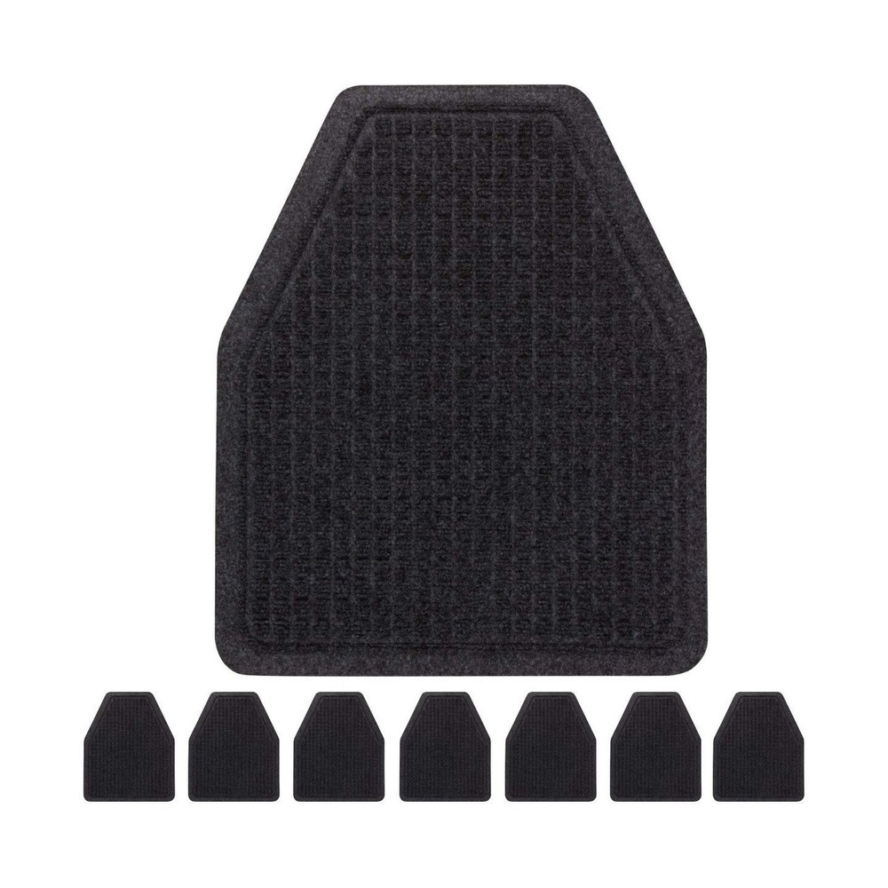 Urinal Mats (8 Pack) - Bathroom Urinal Mat for Floor - Dark Gray Commercial S...
