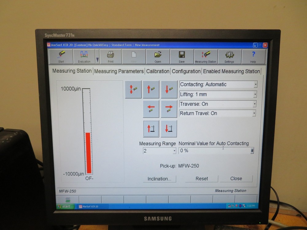 Mahr XCR-20 Countour Measuring Machine & Profile Measuring machine Complete