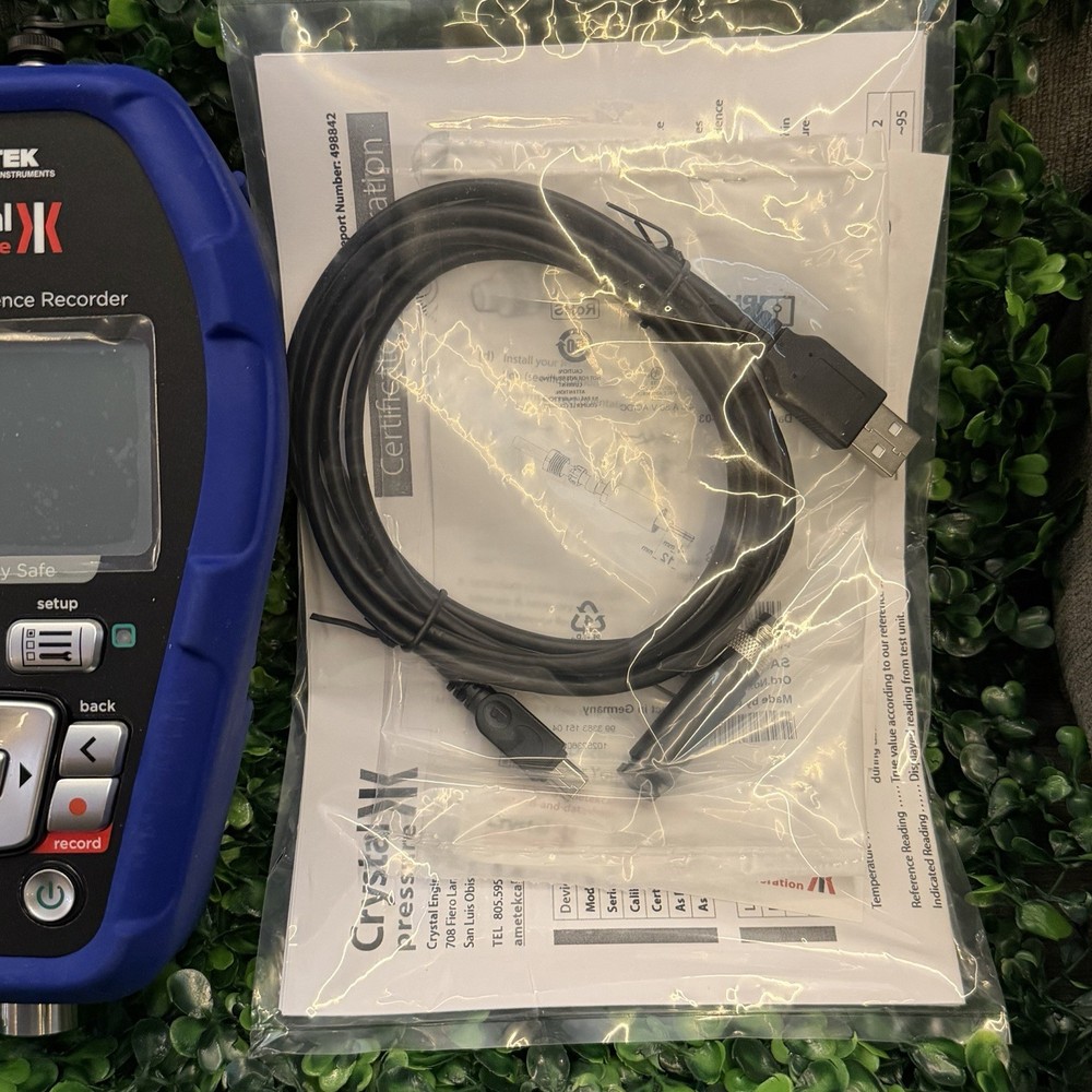 RTD100-3KPSI Crystal nVision Reference Recorder