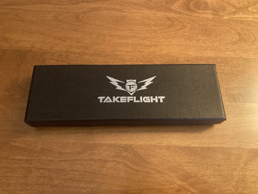 TakeFlight Tactical Pen Black with Extra Refill