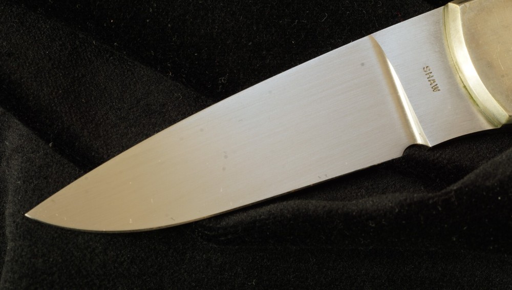 David SHAW custom knife fixed blade