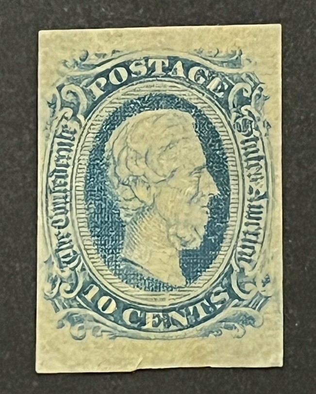 Travelstamps: US Stamps CONFEDERATE CSA SCOTT #11 MINT NG